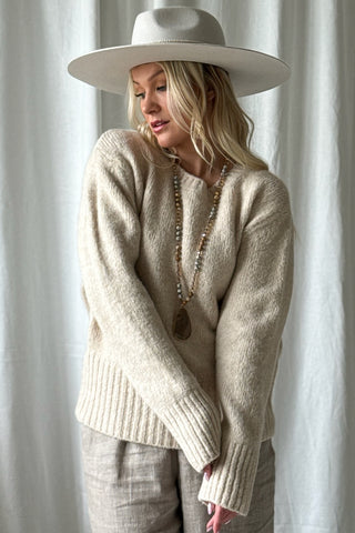 Feel me jumper, beige