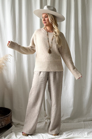 Feel me jumper, beige