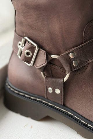 Feikon tall boots, chocolate