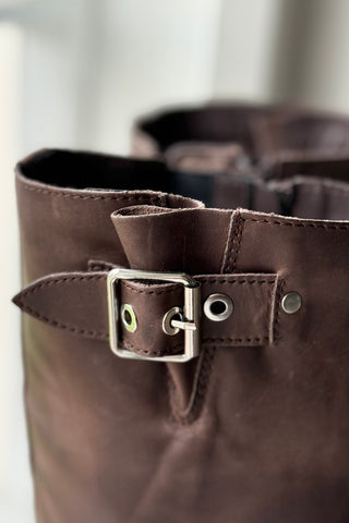 Feikon tall boots, chocolate