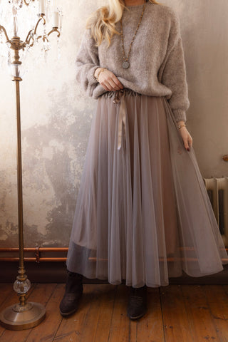 Felicity tyllihame, taupe