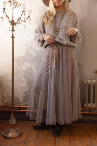 Felicity tyllihame, taupe