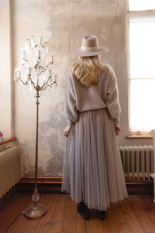 Felicity tyllihame, taupe