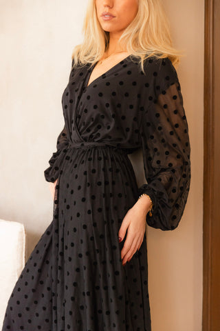 Fiorella mekko, musta