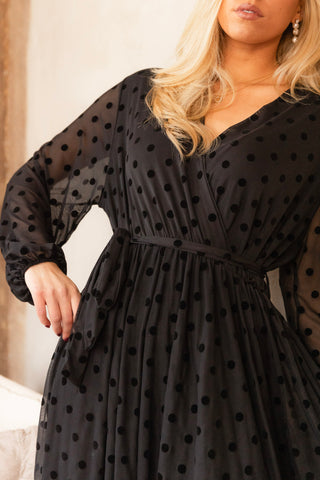 Fiorella mekko, musta