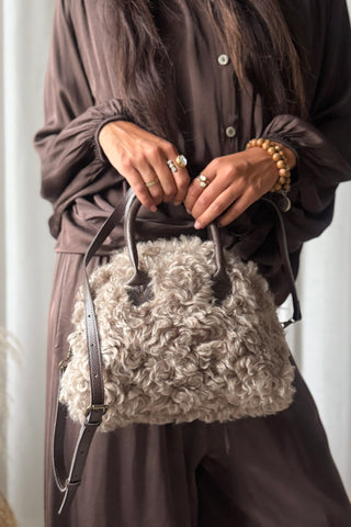 Flora olkalaukku, beige