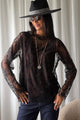 Florence Lace pusero, musta