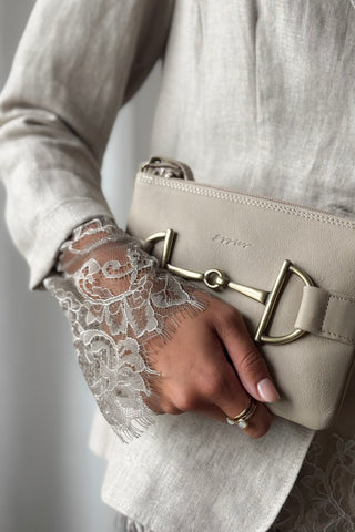 Florence Lace pusero, taupe