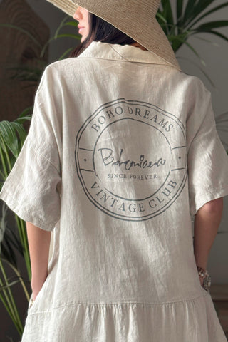 Freedom pellavapaita, boho dreams hiekka