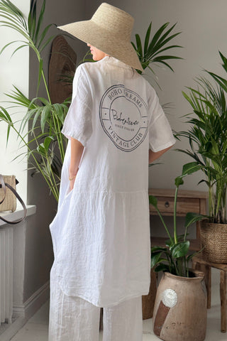 Freedom pellavapaita, boho dreams valkoinen