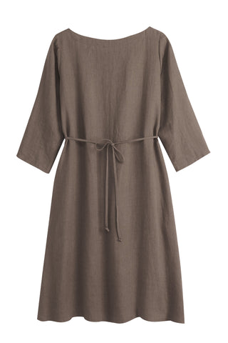 Gisela pellavamekko, coffee