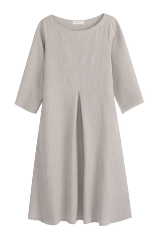 Gisela pellavamekko, natural