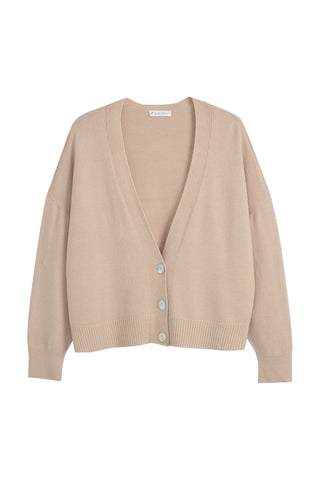 Harmonia neuletakki, beige