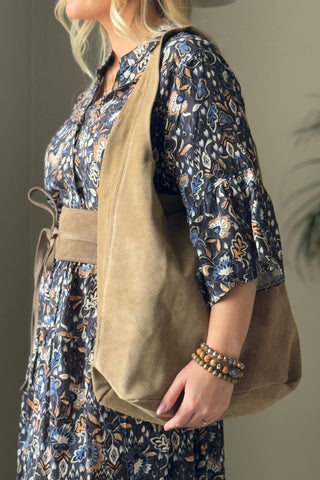 Haven nahkalaukku, tan