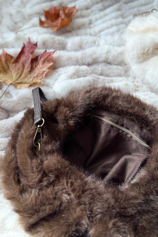 Hedda crossbody laukku, tummanruskea