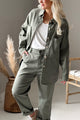 Henrike casual cotton overshirt, camo