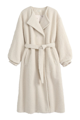 Hermione takki, luonnonvalkoinen