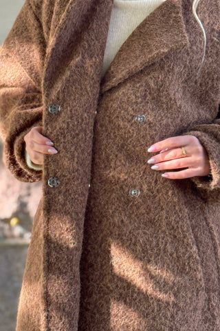 Hermione takki, ruskea