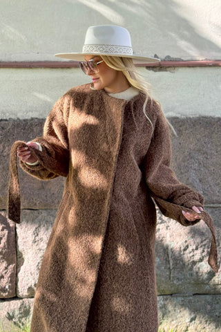 Hermione takki, ruskea