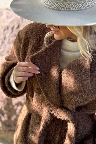 Hermione takki, ruskea