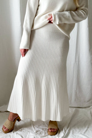 Honeybun neule, chalk