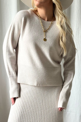 Honeybun jumper, light beige