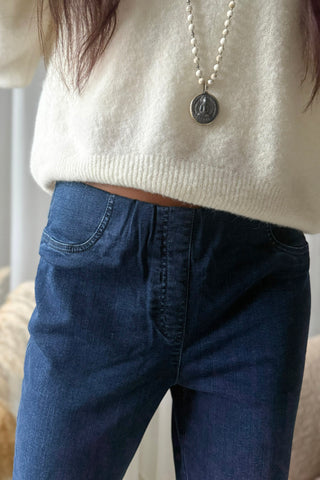 Igor stretch jeans, fjord navy