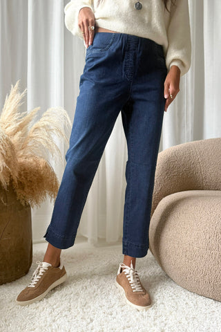 Igor stretch jeans, fjord navy