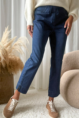 Igor stretch jeans, fjord navy