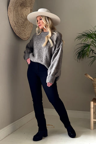 Ina Stretch housut, musta