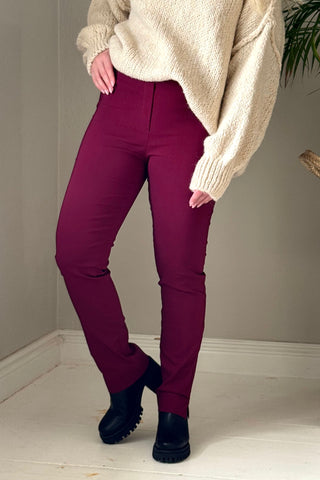 Ina Stretch housut, punainen