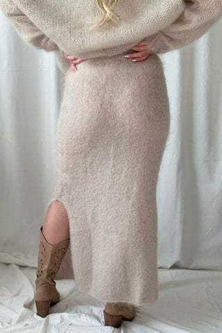 Irene mohairhame, beige