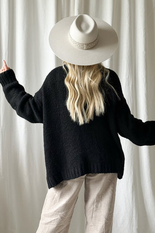 Isabella neule, musta