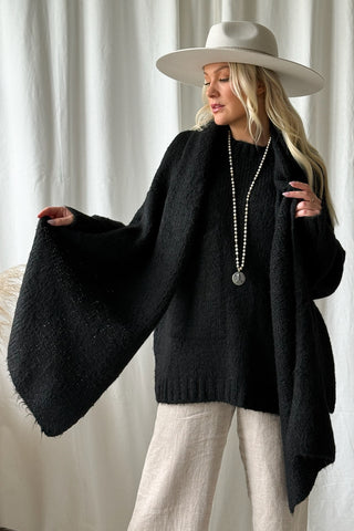 Isabella neule, musta