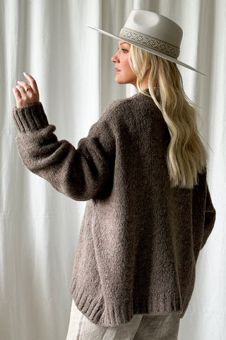 Isabella neule, taupe