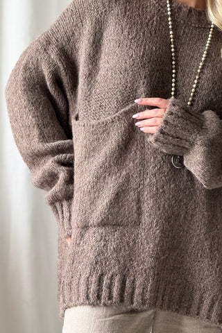 Isabella neule, taupe