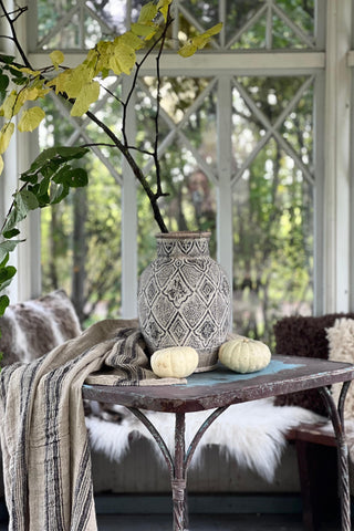 Jerada vaasi, ruskea