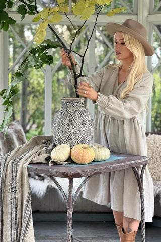 Jerada vaasi, ruskea