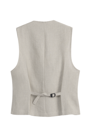 Jess pellavaliivi, natural