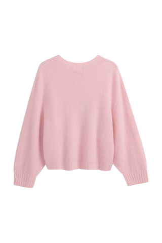 Joanne alpaca jumper, light pink