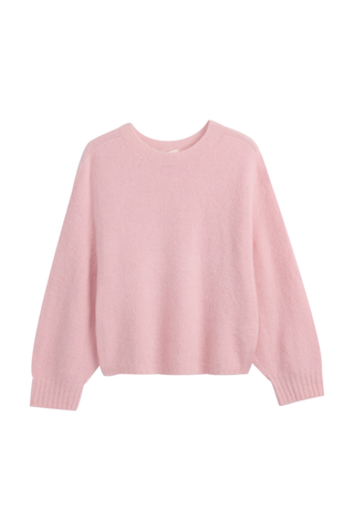 Joanne alpaca jumper, light pink