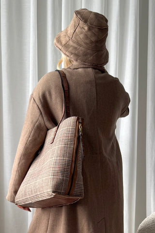 Reversible Bucket Hat, taupe