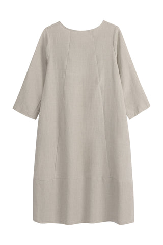 Kairin linen dress, natural