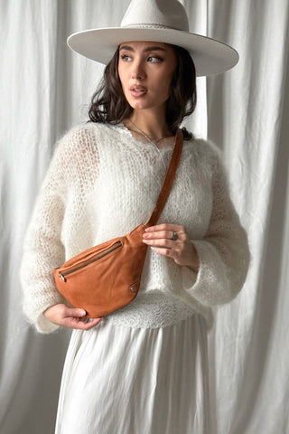 Keira vyölaukku, konjakki