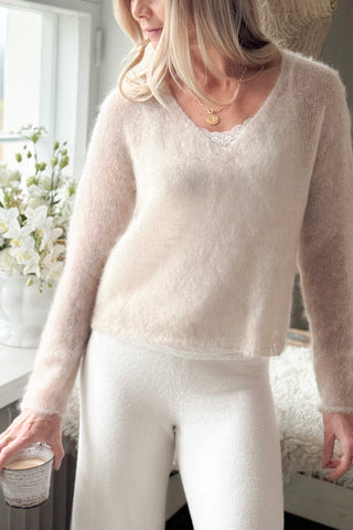 Kindness mohairneule, beige