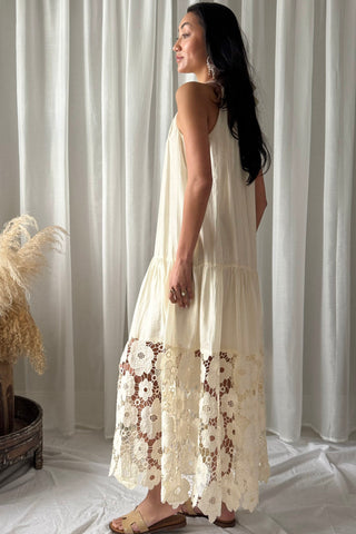 La Femme dress, champagne 