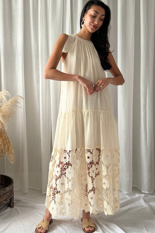 La Femme dress, champagne 