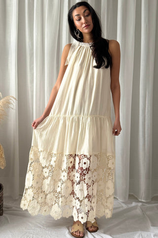 La Femme dress, champagne 
