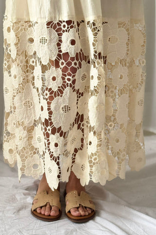 La Femme dress, champagne 