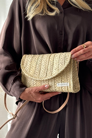 Laura korilaukku, natural